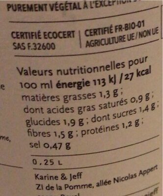 Karine&Jeff - Soupe thaï 25cl