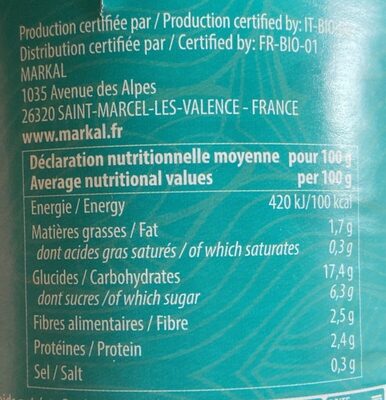 Luce Pois chiches bio 400g