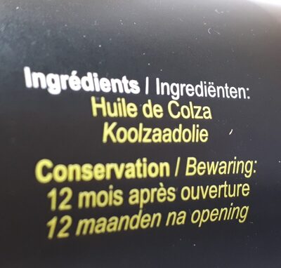 Graines de curieux - Huile de colza bio 500ml