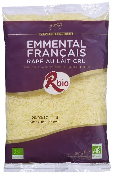 RBio - Emmental râpé 150g