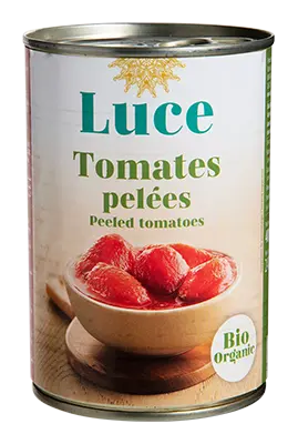 Luce - Tomates pelées bio 400g