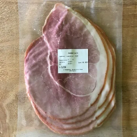 La Campagnarde - Jambon cuit - par environ 200g en tranches sous vide