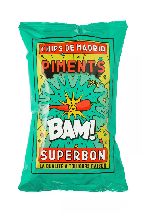 Superbon - Chips Piment 125g