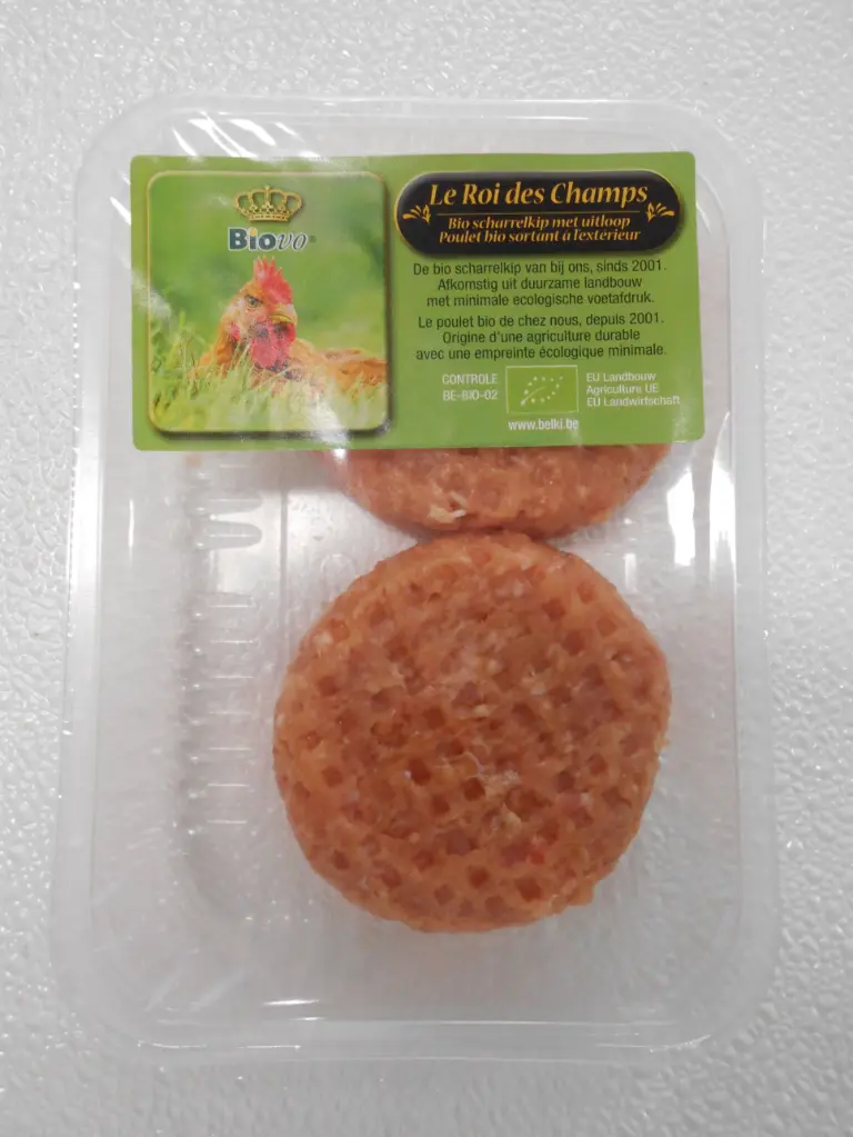 Biovo - Hamburger de poulet bio