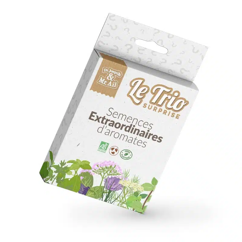 Dr. Jonquille & Mr. Ail - Trio Semences Extraordinaires d'Aromates