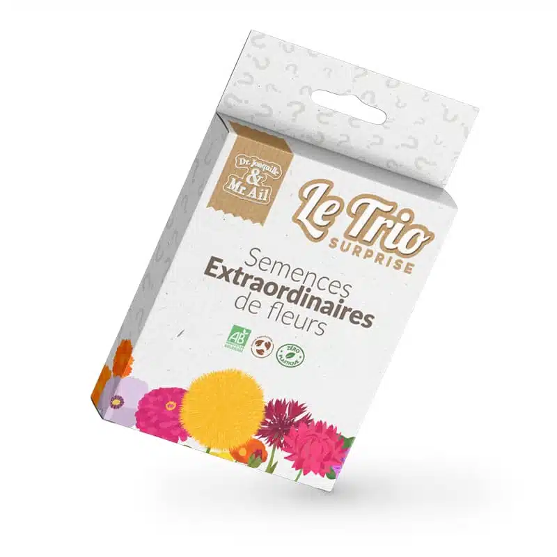 Dr. Jonquille & Mr. Ail - Trio Semences Extraordinaires de Fleurs