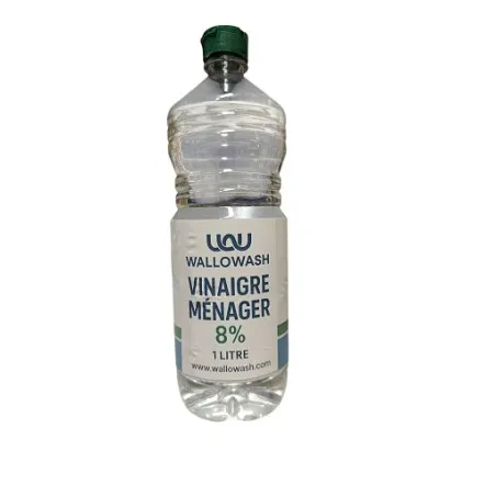 Wallowash - Vinaigre ménager 8% 1 litre