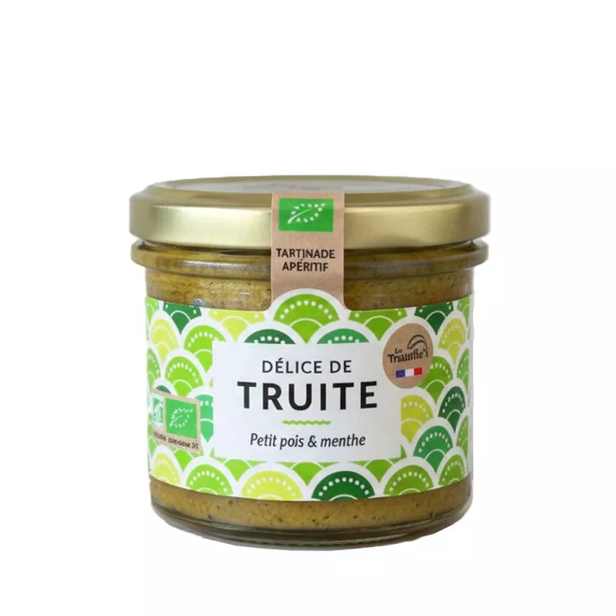 La Truitelle - Délice de Truite - Petits pois & menthe - Tartinable