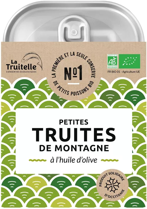 La Truitelle - Truites de montagne à l’huile d’olive-100g
