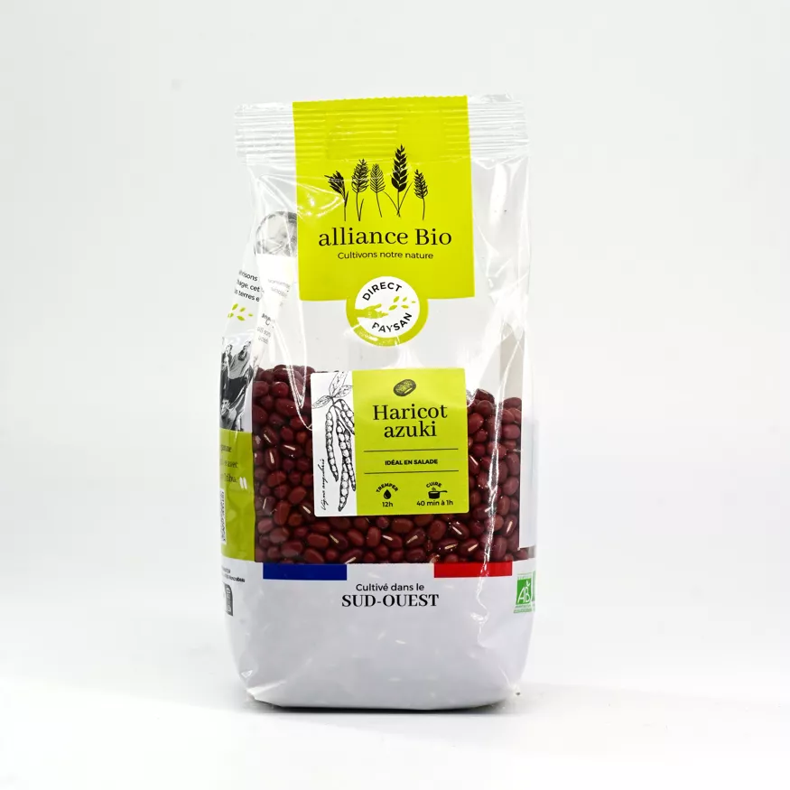 Alliance Bio - Haricot azuki bio France - 500g