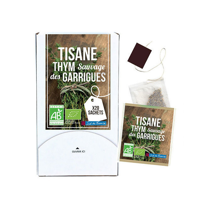 Aromandise - Tisane thym des Garrigues bio 14,4g