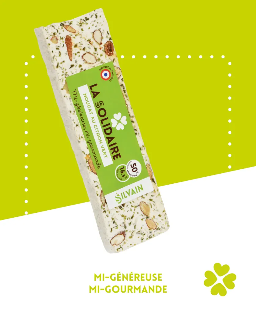 Silvain - Nougat Solidaire 100g