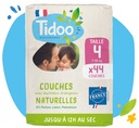 Tidoo - Couches T4 jumbo pack 7-18kg 44 pièces