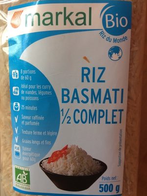 Markal - Riz basmati blanc bio 500g