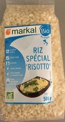 Markal - Riz blanc à risotto bio 500g