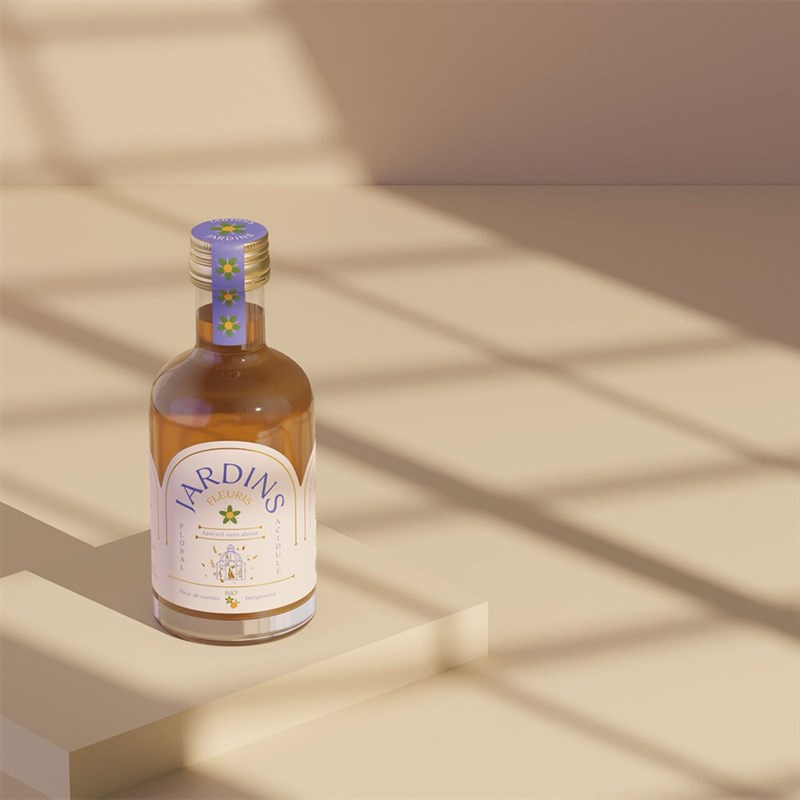 Jardins Fleuris - Fleurs de sureau et bergamote bio 20cl