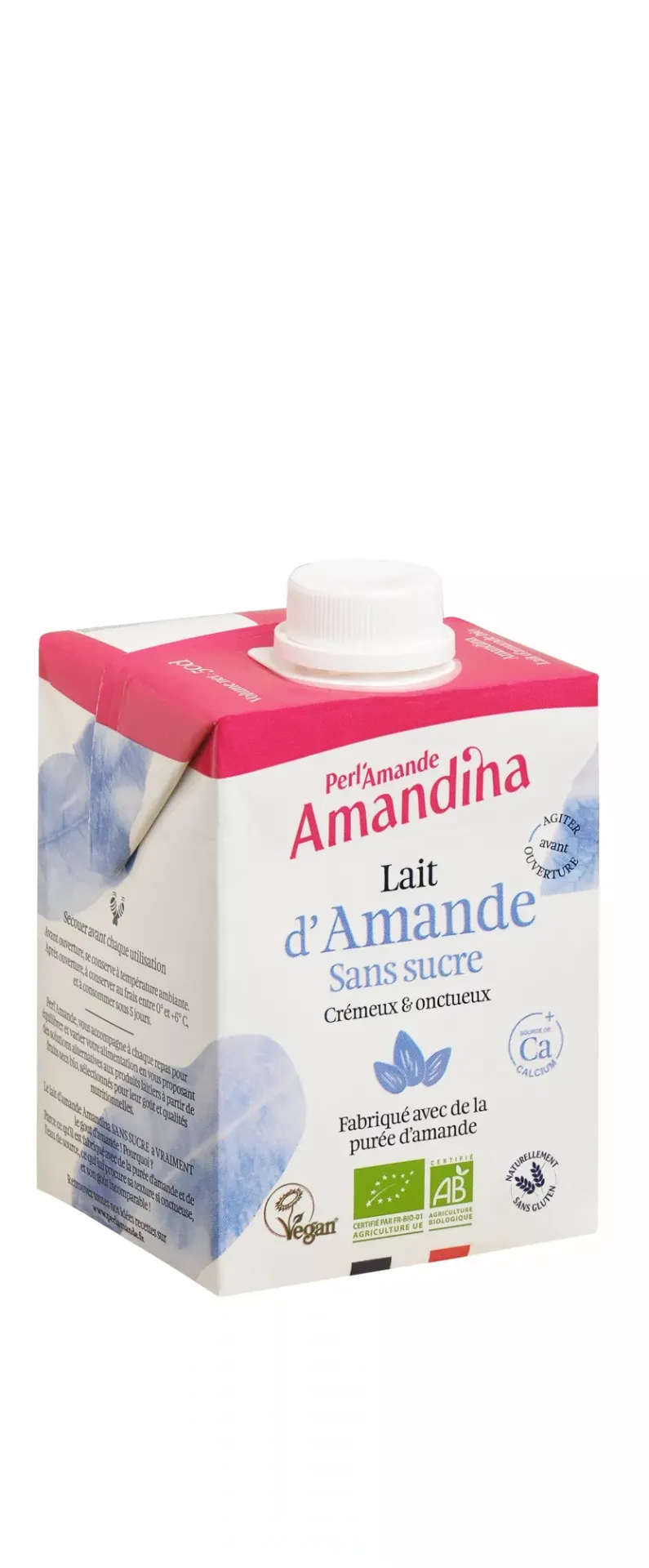Perl'Amande - Lait d'amande nature bio 50cl