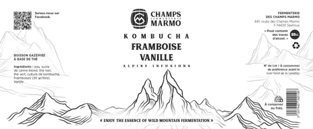 Fermenterie du Champs Marmo - Kombucha cannette