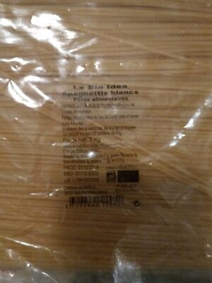 Markal - Spaghettis blancs bio 5kgs