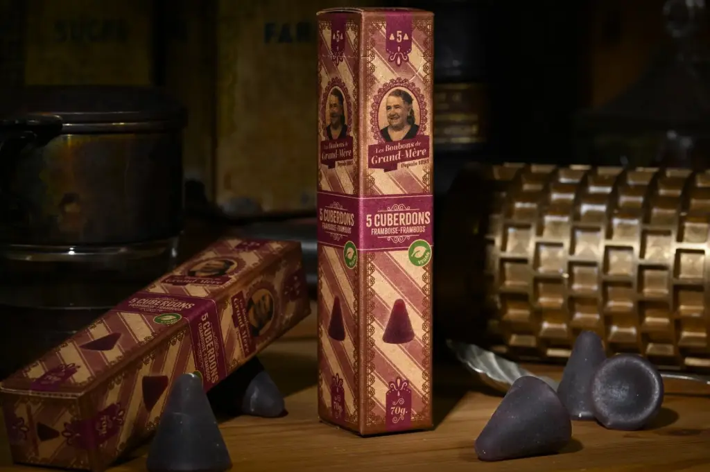 Les Bonbons de Grand-Mère - Réglette de cuberdons traditionnels