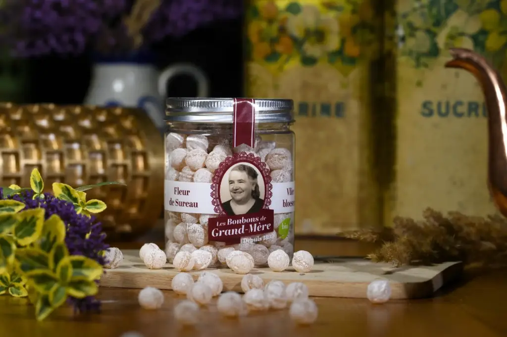 Les Bonbons de Grand-Mère - Perlettes Fleur de sureau bio 150g 