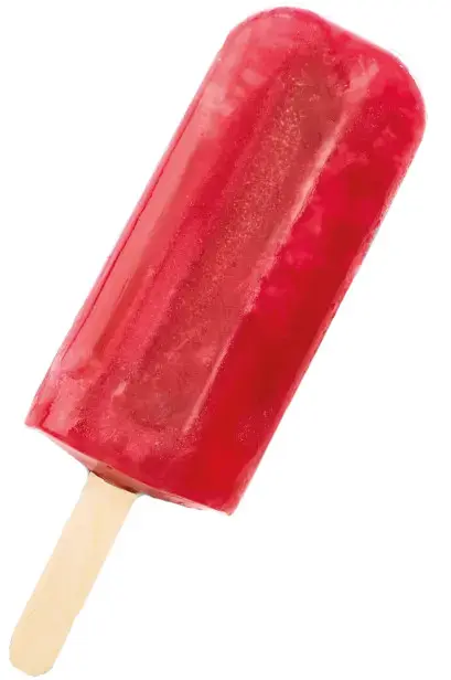 Boerderijs - Sucette glacée à la fraise bio 50ml