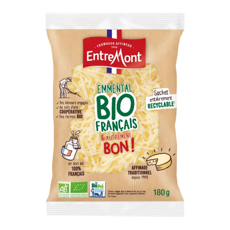 Entremont - Emmental râpé 180g