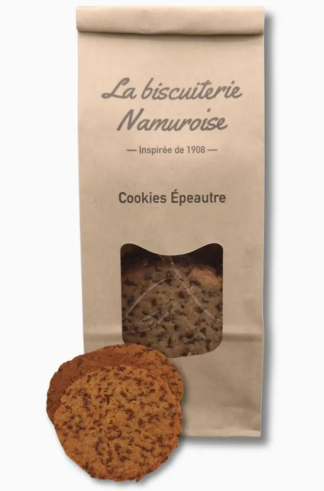 La Biscuiterie Namuroise - Cookies à l'épeautre bio 100g