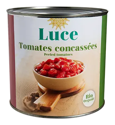 Luce - Tomates en dés bio 2,5kg