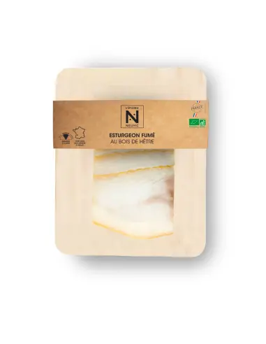 Caviar de Neuvic - Esturgeon fumé biologique - 4 tranches