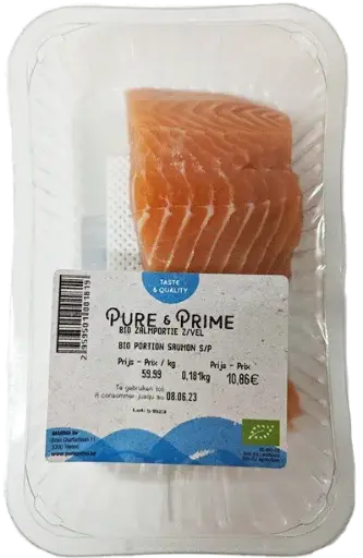 Pure & Prime - Filet de saumon sans peau bio 220g